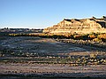 1 of 10 pictures that make panoramic image of White River canyon south of Bonanza, UT.